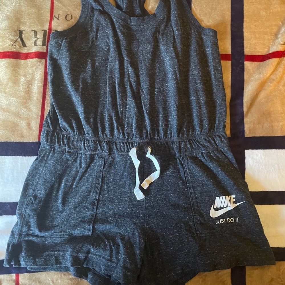 Nike Charcoal Sleeveless Romper